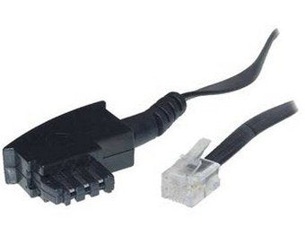 EAN 4017538700469 - S/CONN 6m TAE F - RJ11 Negro imagen 1