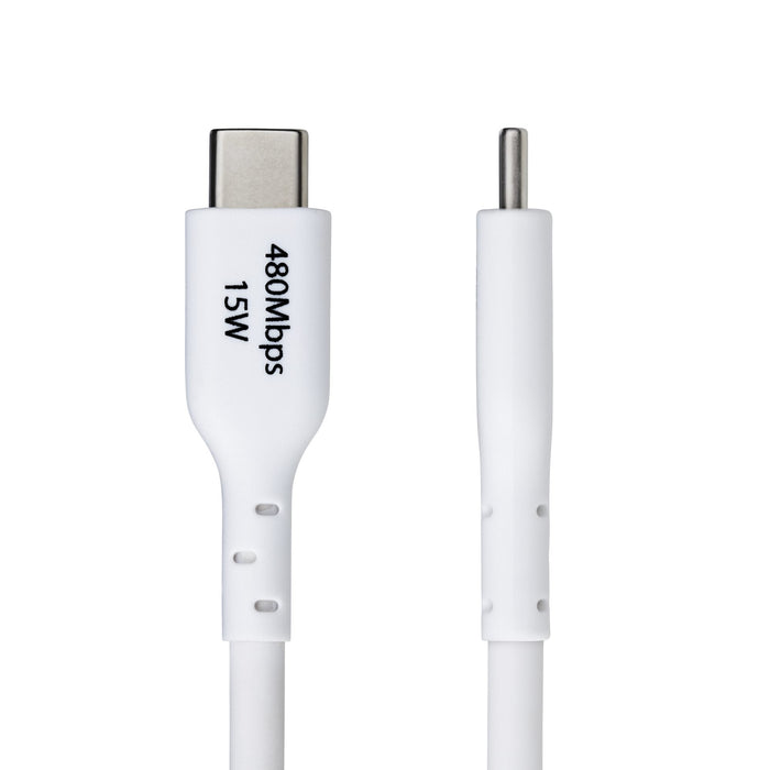 EAN 0065030917377 - StarTech.com USB2AC3MNCWHE cable USB USB A USB C imagen 3
