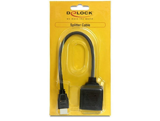 EAN 4043619652266 - DeLOCK 65226 cable HDMI HDMI tipo A (Estándar) 2 x HDMI Negro imagen 2