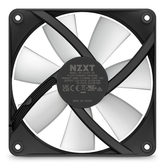 EAN 5056547202969 - NZXT F120 RGB Core Carcasa del ordenador Ventilador 12 cm Negro 1 pieza(s) imagen 6