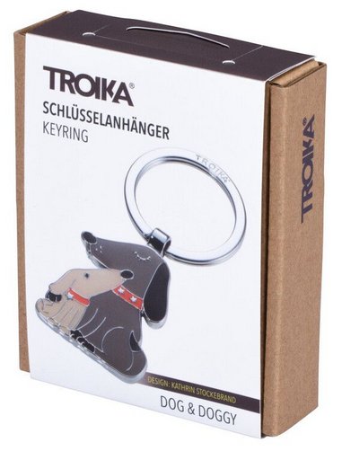 EAN 4024023270109 - TROIKA Dog & Doggy Llavero de anilla Marrón imagen 4