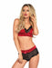 EAN 0714718530222 - Leg Avenue 81546_01206 conjunto de ropa interior y bodi Negro, Rojo imagen 3