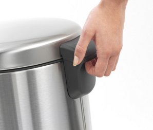 EAN 8710755111822 - Brabantia 111822 papelera 30 L Alrededor Acero inoxidable imagen 10