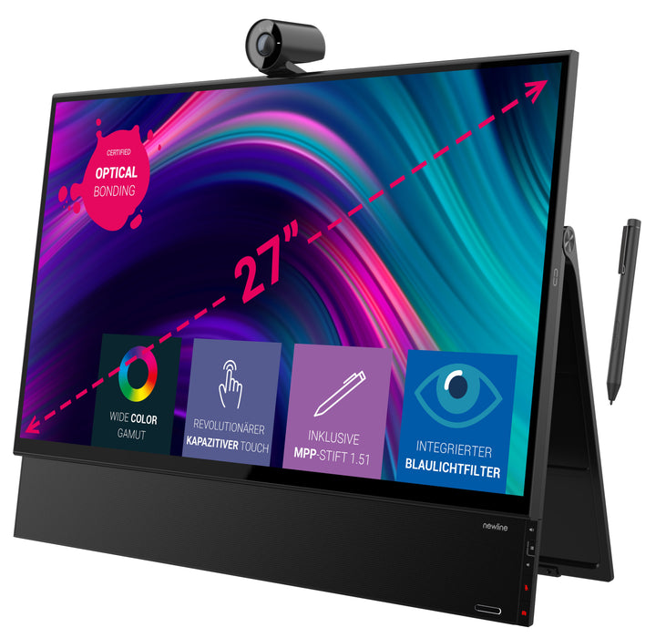 EAN 850008344503 - Newline TT-2721AIO pantalla para PC 68,6 cm (27") 3840 x 2160 Pixeles 4K Ultra HD LED Mesa Negro imagen 4