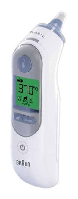 EAN 4022167652195 - Braun ThermoScan 7 Teledetección Blanco Oído imagen 1