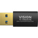 EAN 5535560000009 - Vision TC-USB3AC/BL cambiador de género para cable Negro imagen 2
