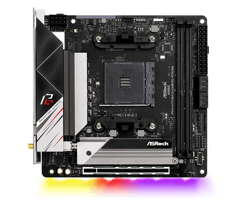 EAN 4710483931611 - Asrock B550 Phantom Gaming-ITX/a AMD B550 Zócalo AM4 mini ITX imagen 2