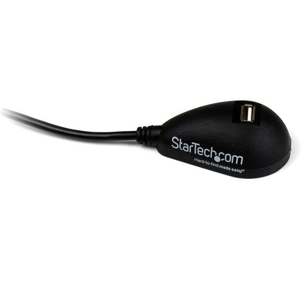 EAN 0065030832083 - StarTech.com USBEXTAA5DSK cable USB Negro imagen 2