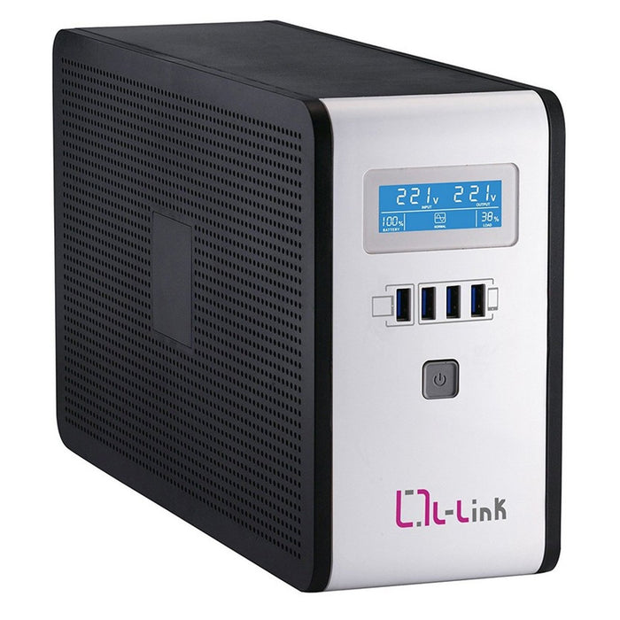 EAN 8436531366896 - L-Link LL-7716 sistema de alimentación ininterrumpida (UPS) Línea interactiva 1,6 kVA 900 W 2 salidas AC imagen 1
