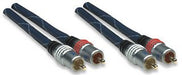 EAN 0766623361200 - Manhattan 4.8m Composite cable de vídeo compuesto 4,8 m 2 x RCA Azul imagen 1