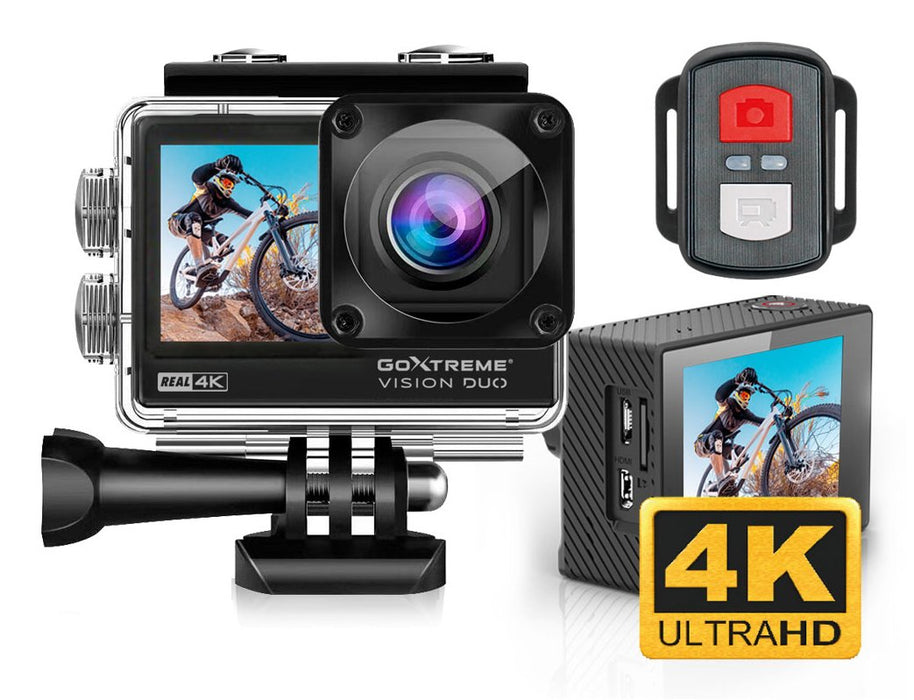 EAN 4260041686311 - GoXtreme Vision DUO cámara para deporte de acción 12 MP 4K Ultra HD Wifi 68 g imagen 1