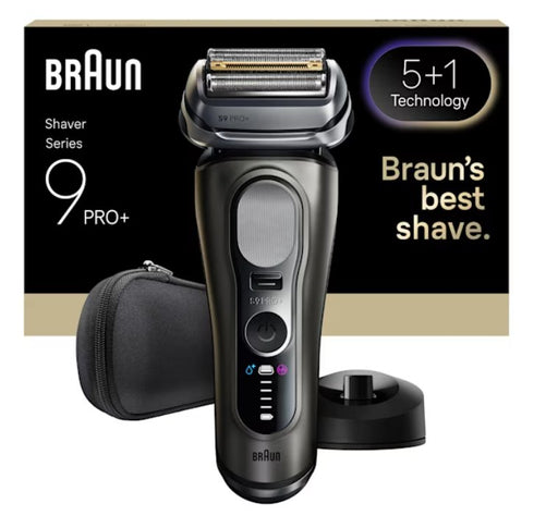 EAN 8700216554237 - Braun Series 9 Pro+ 9615S Máquina de afeitar de láminas Recortadora Negro, Gris imagen 1