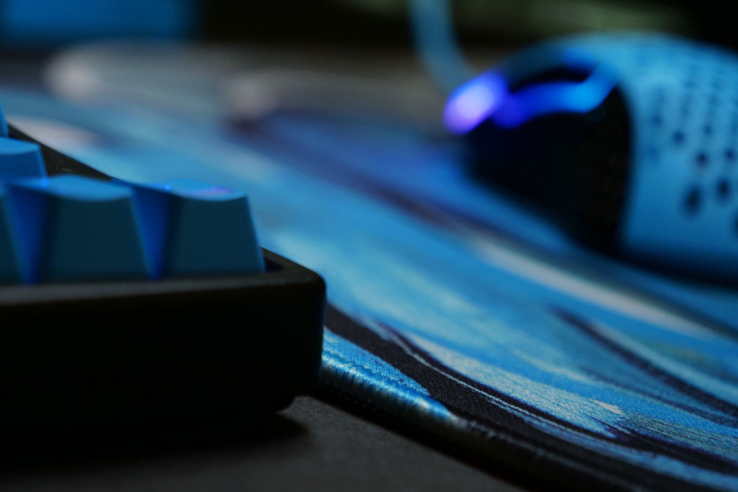 EAN 0842597101131 - CHERRY XTRFY GP4 Alfombrilla de ratón para juegos Negro, Azul, Gris imagen 13