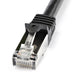 EAN 0065030863407 - StarTech.com N6SPAT1MBK cable de red Negro 1 m Cat6 SF/UTP (S-FTP) imagen 2