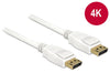 EAN 4043619848768 - DeLOCK 1m, 2xDisplayPort DisplayPort Blanco imagen 1