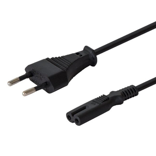 EAN 5901986043034 - Savio CL-100 cable de transmisión Negro 1,8 m IEC Type E (3.4 mm, 3.1 mm) IEC C7 imagen 1