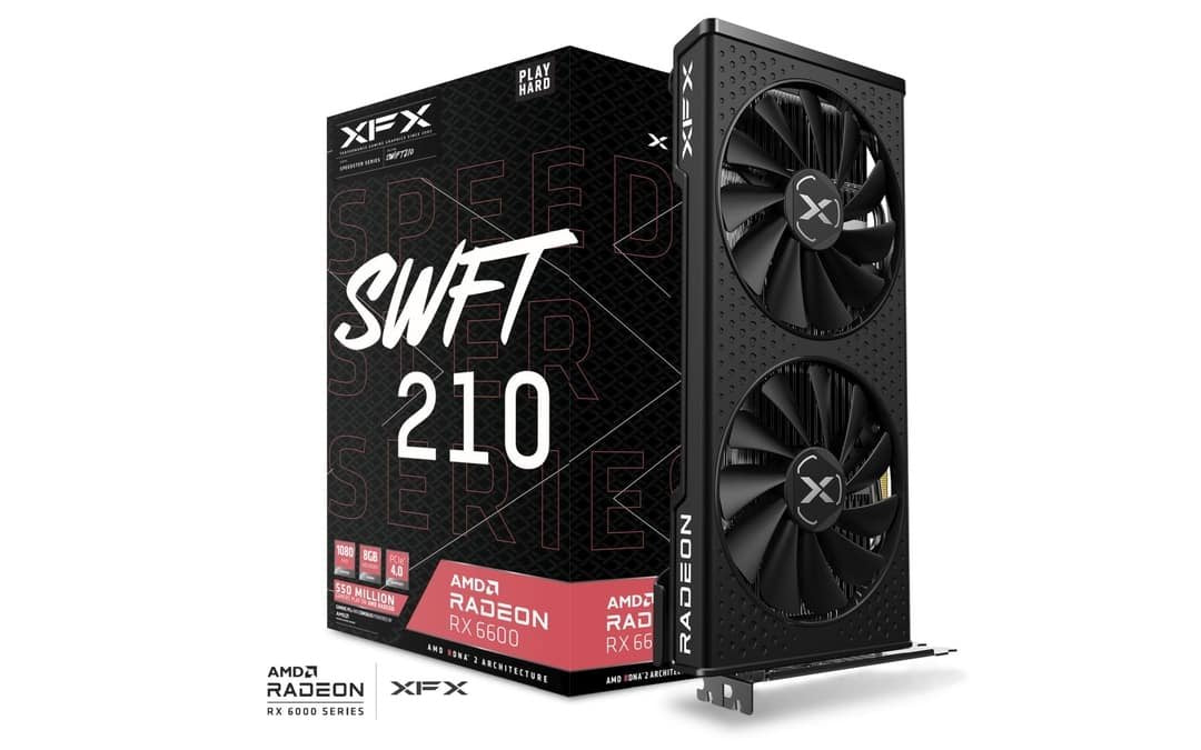 EAN 0840191500015 - XFX RX-66XL8LFDQ tarjeta gráfica AMD Radeon RX 6600 8 GB GDDR6 imagen 6