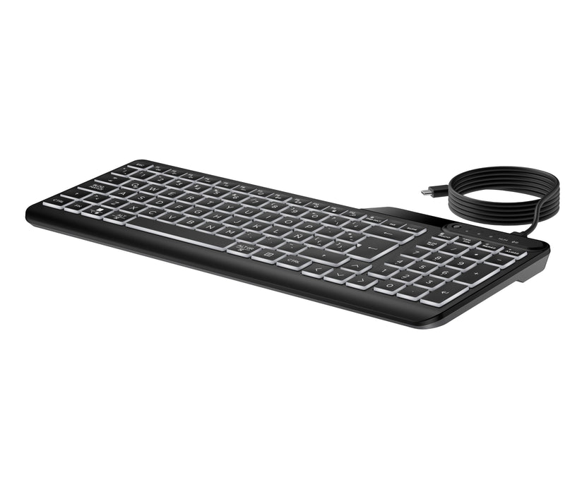 EAN 0197192768525 - HP 400 Backlit Wired Keyboard teclado Hogar USB Negro imagen 19