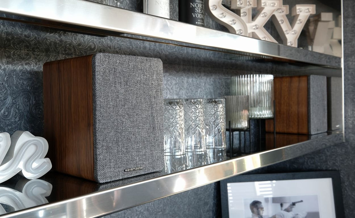 EAN 4039039665009 - Wavemaster Base De 2 vías Gris, Madera Inalámbrico y alámbrico 30 W imagen 3