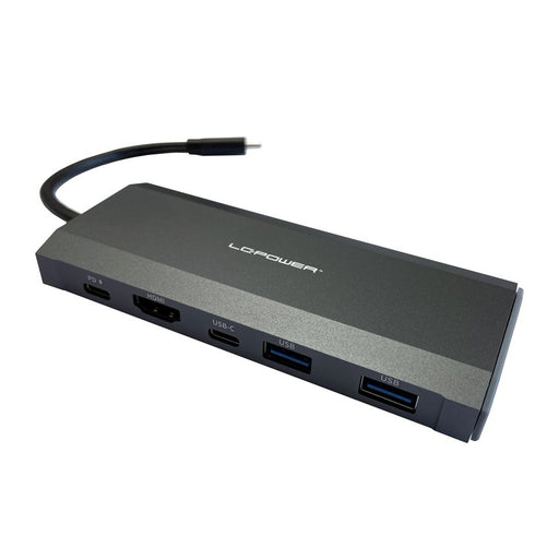 EAN 4260070120244 - LC-Power LC-HUB-C-MULTI-7-M2 hub de interfaz USB 3.2 Gen 1 (3.1 Gen 1) Type-C 5000 Mbit/s Antracita imagen 1