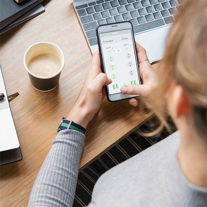 EAN 4052792066784 - LogiLink SH0105 regleta inteligente 6 salidas AC Tipo F 1,8 m 4 2400 W Blanco imagen 7