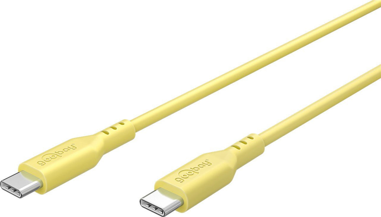 EAN 4040849777424 - Goobay 77742 cable USB USB 2.0 1,5 m USB C Amarillo imagen 4