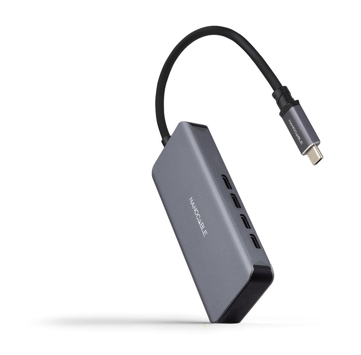 EAN 8433281014985 - Nanocable 10.16.4504 hub de interfaz USB 3.2 Gen 1 (3.1 Gen 1) Type-C 5000 Mbit/s imagen 1