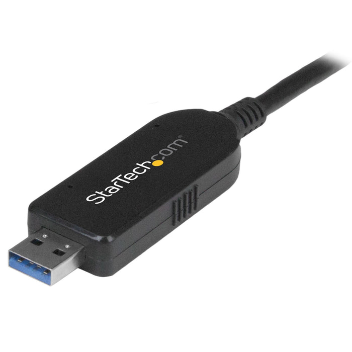 EAN 0065030858229 - StarTech.com USB3LINK cable USB USB 3.2 Gen 1 (3.1 Gen 1) USB A Negro imagen 3