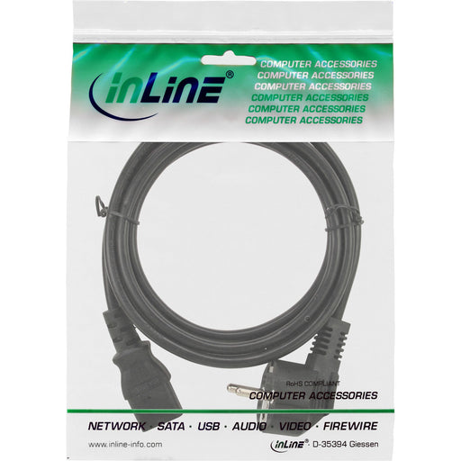 EAN 4043718264681 - InLine 16647E cable de transmisión Negro 1 m CEE7/7 C13 acoplador imagen 2
