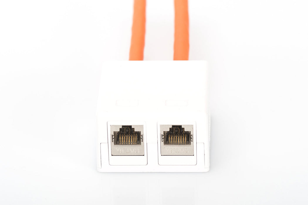 EAN 4016032180135 - Digitus AT-AG 302A-WH caja de tomacorriente RJ-45 Blanco imagen 3