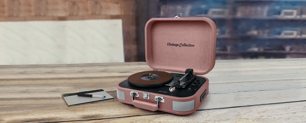 EAN 3700460207878 - Muse MT-201 BTP tocadisco Tocadiscos de tracción por correa Negro, Rosa imagen 3