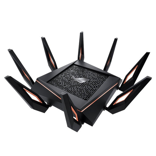EAN 4718017064774 - ASUS GT-AX11000 router inalámbrico Gigabit Ethernet Tribanda (2,4 GHz/5 GHz/5 GHz) Negro imagen 1