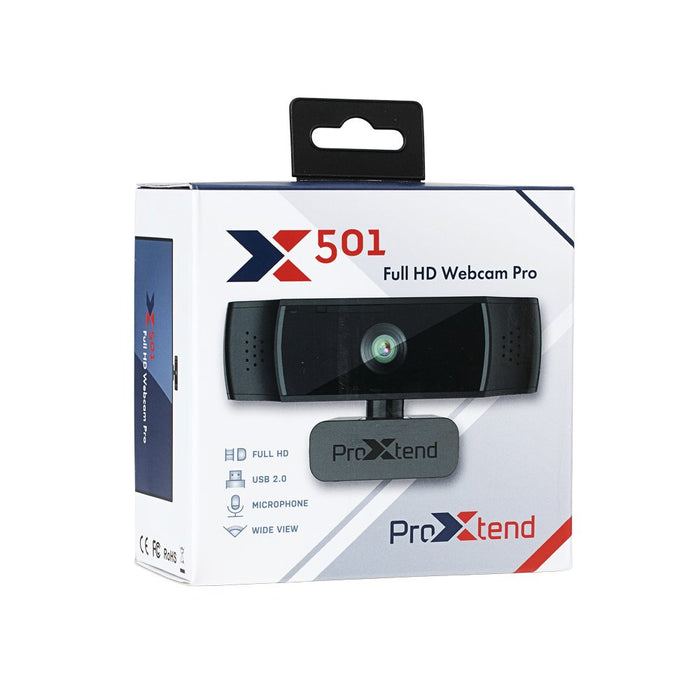 EAN 5714590006063 - ProXtend X501 Full HD PRO cámara web 2 MP 1920 x 1080 Pixeles USB 2.0 Negro imagen 6