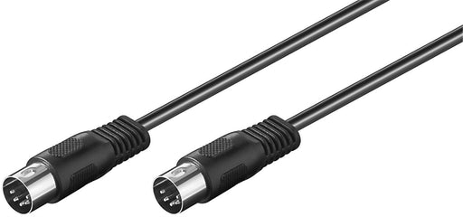 EAN 4040849500206 - Goobay 50020 cable de audio 1,5 m DIN (5-pin) Negro imagen 1