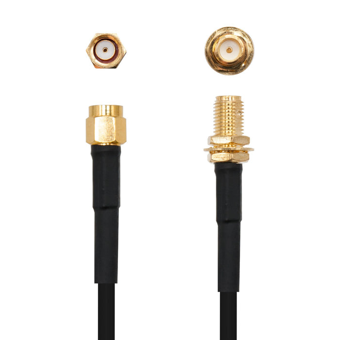 EAN 8433281006119 - Nanocable 10.26.2004 cable coaxial 4 m SMA Negro imagen 2