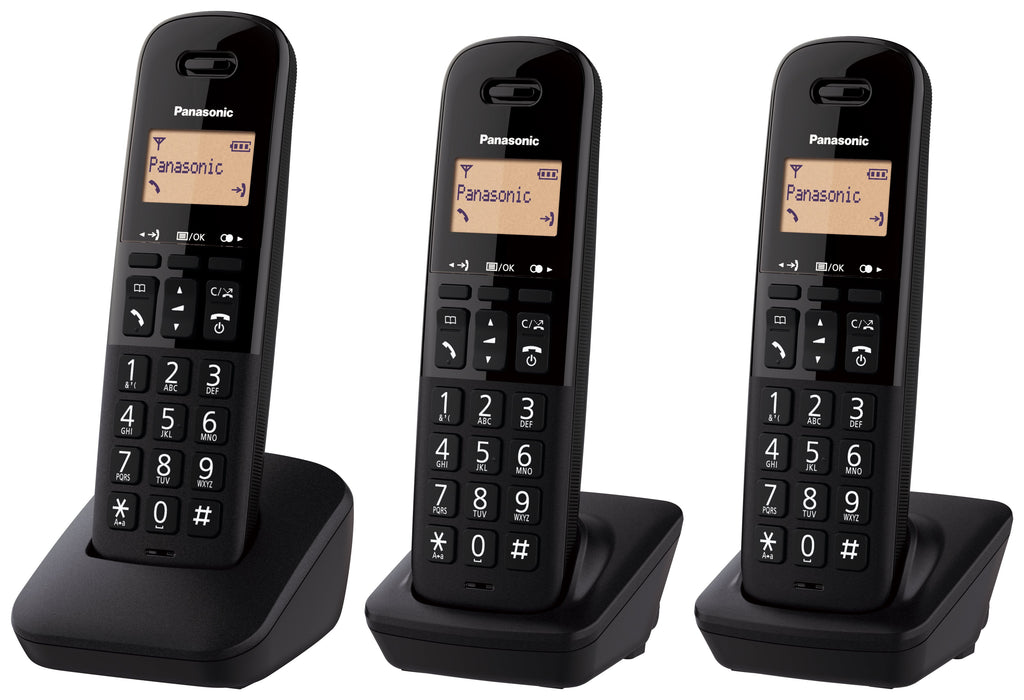 EAN 5025232910557 - Panasonic KX-TGB613 Teléfono DECT Identificador de llamadas Negro imagen 1
