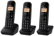 EAN 5025232910557 - Panasonic KX-TGB613 Teléfono DECT Identificador de llamadas Negro imagen 1