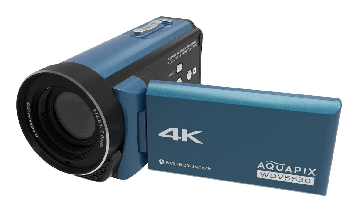 EAN 4260041686397 - Aquapix WDV5630 Videocámara manual 13 MP CMOS 4K Ultra HD Azul, Gris imagen 3