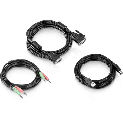 EAN 0710931170177 - Trendnet TK-CD15 cable para video, teclado y ratón (kvm) Negro 4,5 m imagen 1