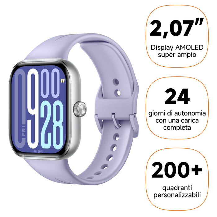 EAN 6941812784556 - Xiaomi Watch 5 5,26 cm (2.07") AMOLED 47.5 mm Digital 432 x 514 Pixeles Pantalla táctil Púrpura imagen 1