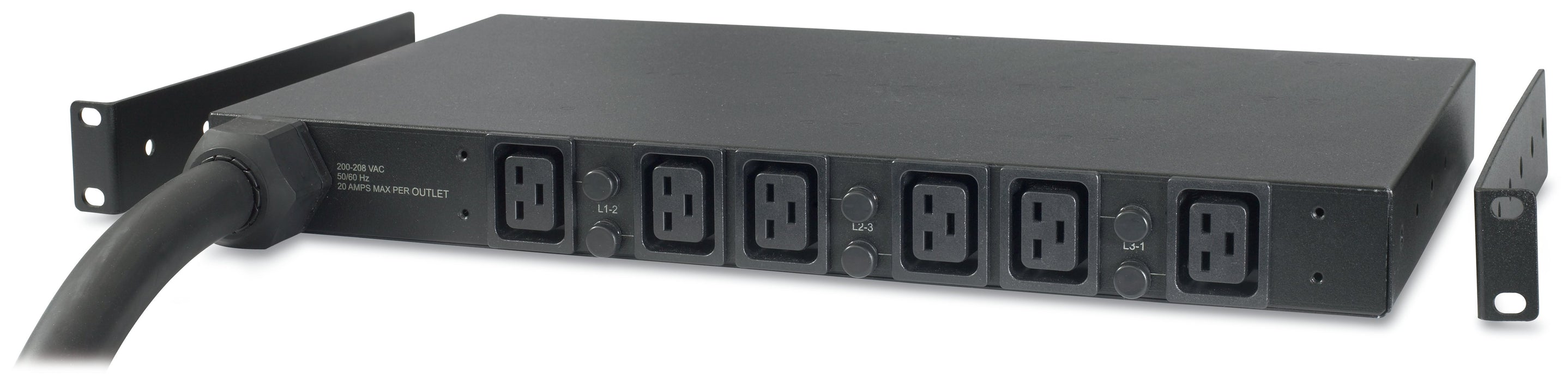 EAN 731304232667 - APC Basic Rack PDU AP7526 unidad de distribución de energía (PDU) 6 salidas AC 1U Negro imagen 1