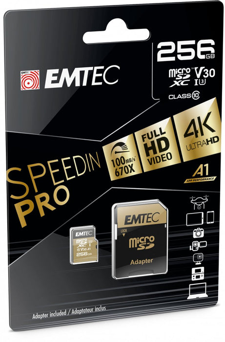 EAN 3126170164971 - Emtec SpeedIN Pro 256 GB MicroSDXC UHS-I Clase 10 imagen 2