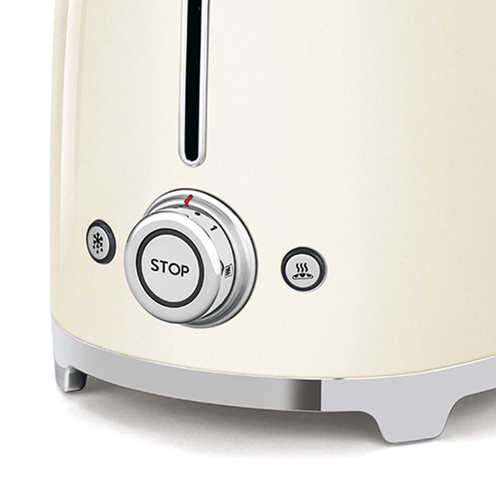 EAN 8017709190712 - Smeg TSF02CREU tostadora 6 4 rebanada(s) 1500 W Crema de color imagen 3