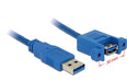 EAN 4043619851126 - DeLOCK USB 3.0 A, 1m cable USB USB 3.2 Gen 1 (3.1 Gen 1) USB A Azul imagen 2