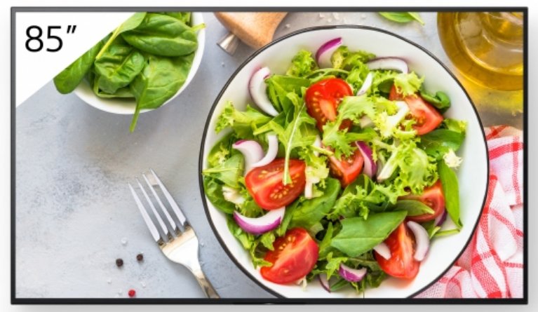 EAN 4548736150157 - Sony FW-85BZ35L pantalla de señalización Pantalla plana para señalización digital 2,16 m (85") LCD Wifi 5 imagen 1