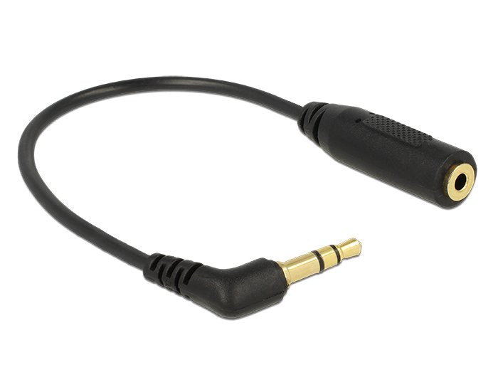 EAN 4043619656752 - DeLOCK 0.17m 2.5mm/3.5mm cable de audio 0,17 m 3,5mm 2,5mm Negro imagen 1