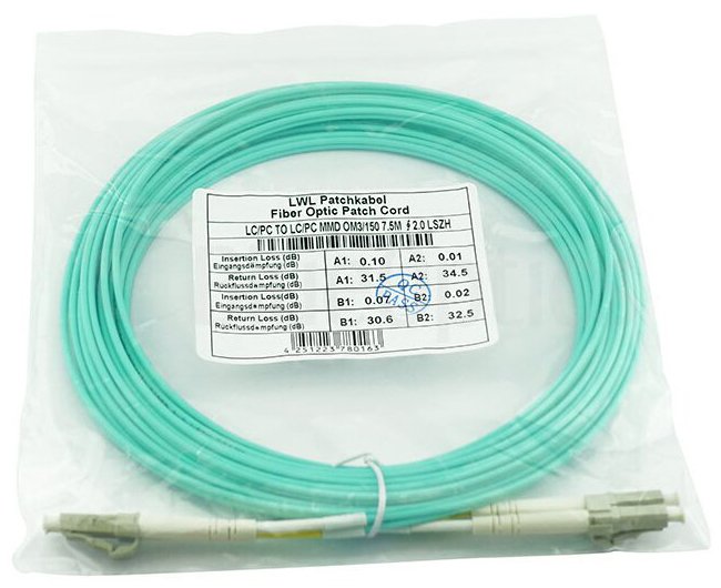 EAN 4063232618906 - BlueOptics SFP3131EU30MK Cable de fibra óptica e InfiniBand 30 m LC Color aguamarina imagen 5