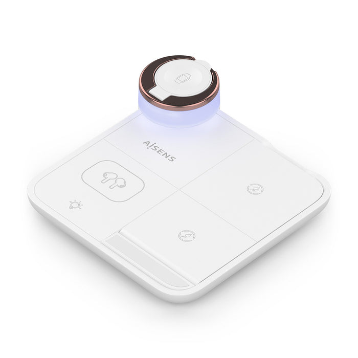 EAN 8435739903483 - AISENS ASCH-15W4WC061-W cargador de dispositivo móvil Auriculares, Smartphone, Reloj inteligente Cargador imagen 1