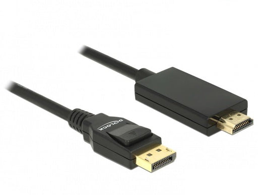 EAN 4043619853175 - DeLOCK 85317 adaptador de cable de vídeo 2 m DisplayPort HDMI Negro imagen 1