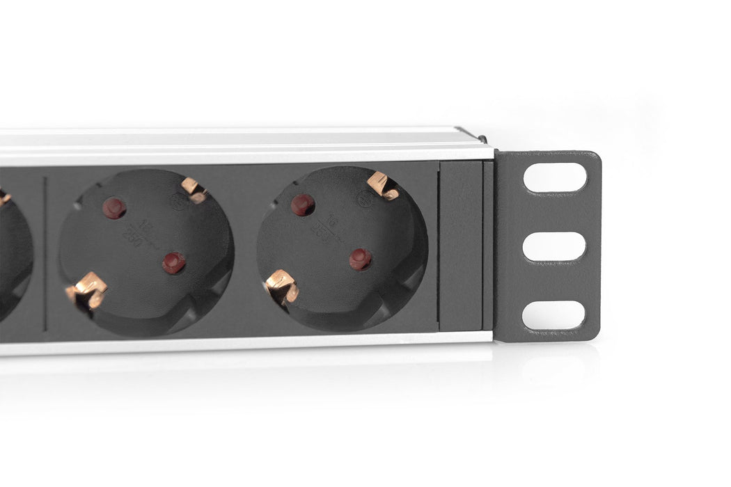 EAN 4016032474777 - Digitus DN-95418 unidad de distribución de energía (PDU) 4 salidas AC 0U/1U Negro imagen 4